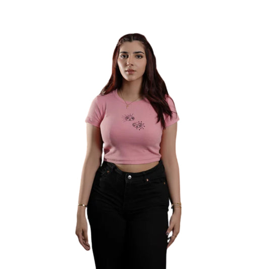 PINK CROPTOP