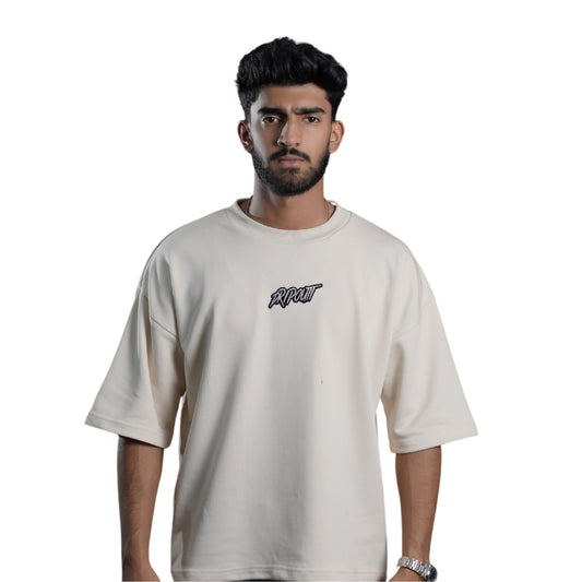 LIGHT BEIGE OVERSIZED TSHIRT