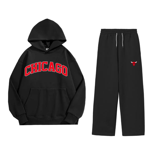 CHICAGO CO-ORD SET BLACK