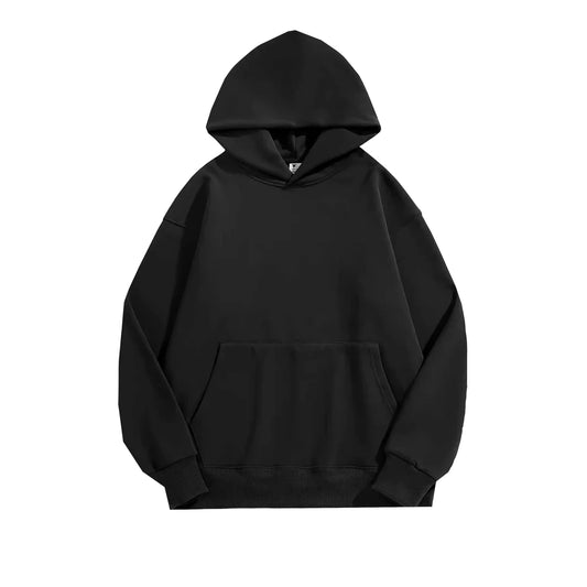 Basic Black Oversized Hoodie